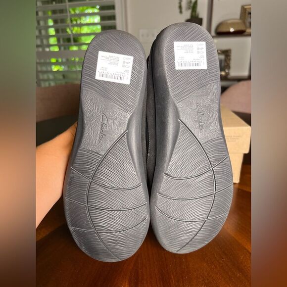 Clarks Cloudsteppers Sillian Paz Slide On 🔥 NEW 🔥 WIDE WIDTH 🔥 size 8W - Picture 3 of 6